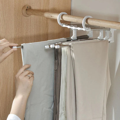 Çok Fonksiyonlu Pantolon Askısı